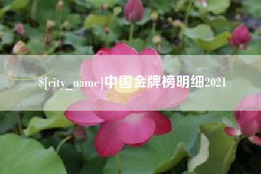 阿克苏中国金牌榜明细2021