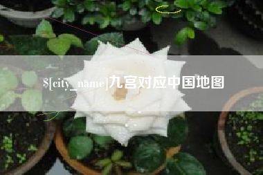 阿克苏九宫对应中国地图