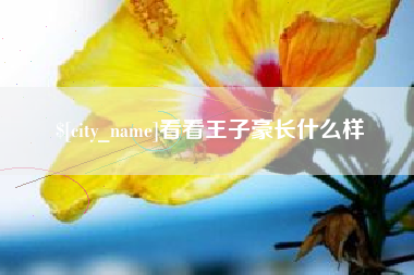 阿克苏看看王子豪长什么样