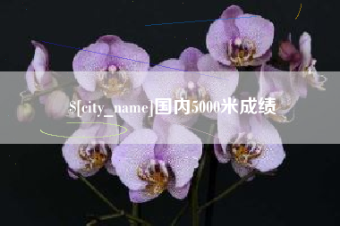 阿克苏国内5000米成绩
