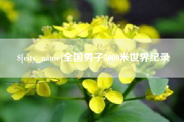 阿克苏全国男子5000米世界纪录