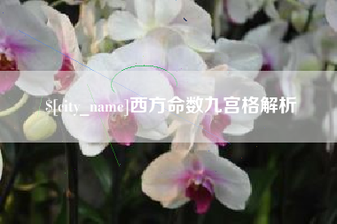 阿克苏西方命数九宫格解析