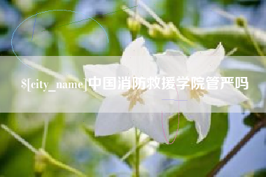 阿克苏中国消防救援学院管严吗