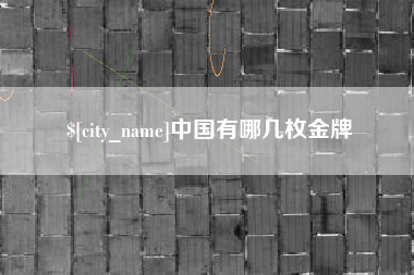 阿克苏中国有哪几枚金牌