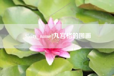 阿克苏九宫格的图画