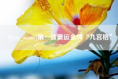 阿克苏第一波奥运金牌“九宫格”