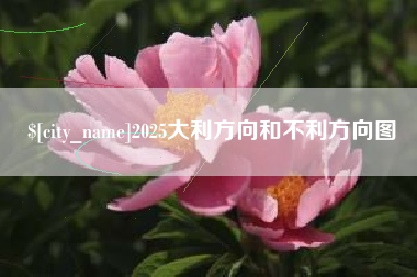 阿克苏2025大利方向和不利方向图