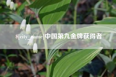 阿克苏中国第九金牌获得者
