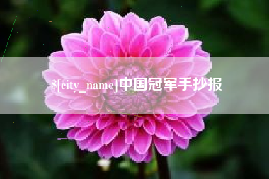 阿克苏中国冠军手抄报