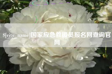阿克苏国家应急救援员报名网查询官网