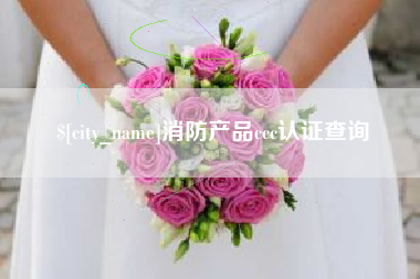 阿克苏消防产品ccc认证查询