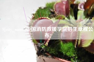 阿克苏中国消防救援学院招生章程公布!