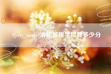 阿克苏消防救援学院要多少分