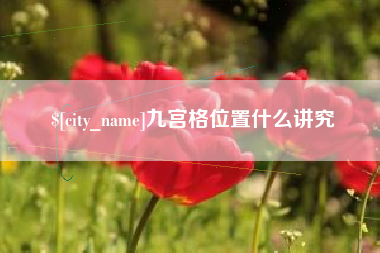 阿克苏九宫格位置什么讲究